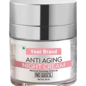 Private Label Anti Ageing Night Cream Manufacturer