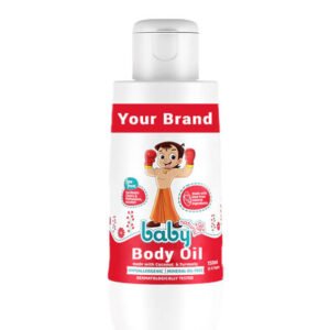 Private Label Coconut Baby Body Oil Manufacturer